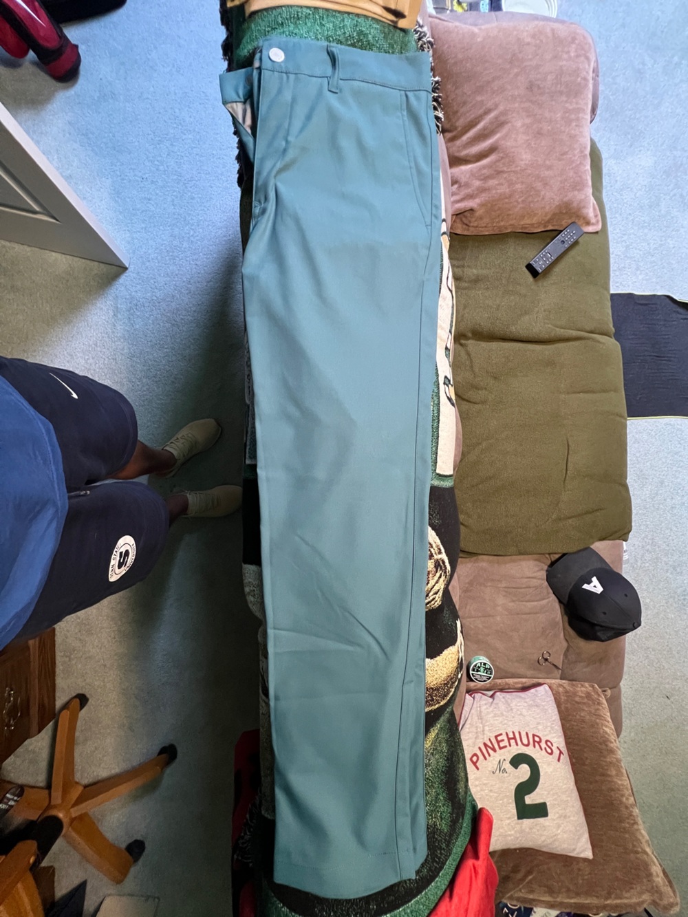 Bonobos Green/Blue Golf Slim Pants